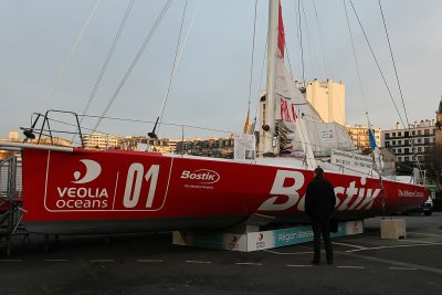 Bostik le premier exemplaire des voiliers monotype de la srie Volia One Design de 52,5 pieds (16 mtres)