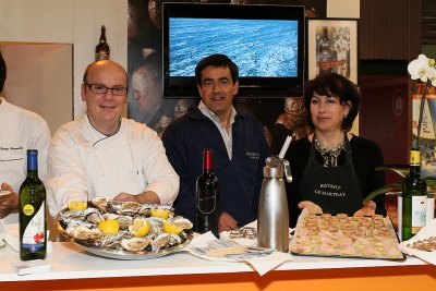 Une conviviale et dlicieuse animation de restaurateurs de la Charente Maritime et de lle de R