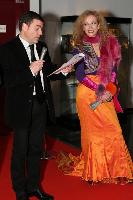 Caroline Barral cratrice de ses costumes pour le carnaval de Venise