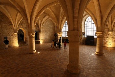 Visite de labbaye cistercienne de Royaumont (Val-dOise)