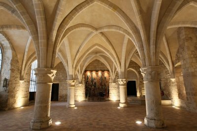 Visite de labbaye cistercienne de Royaumont (Val-dOise)
