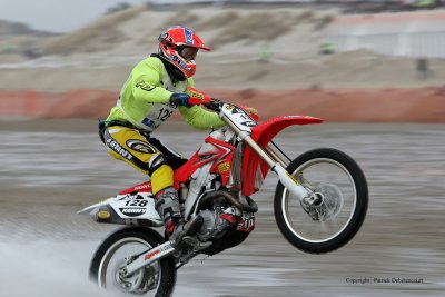 L'Enduropale 2009, course de motos sur la plage du Touquet