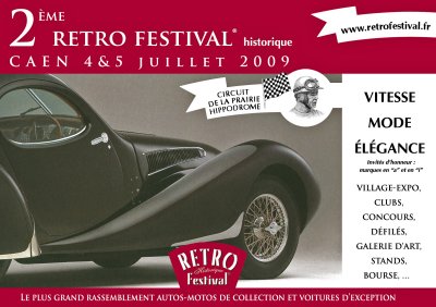 Rtro Festival 2009 - Carte postale de promotion