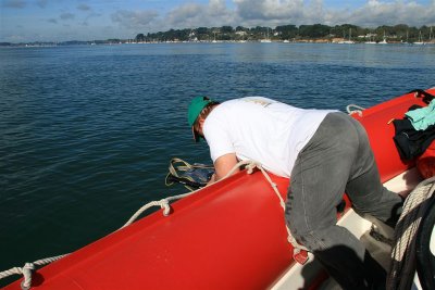 Photos par mon ami Yvon du making of de mon essai de prises de vues avec ma housse tanche Ewa Marine