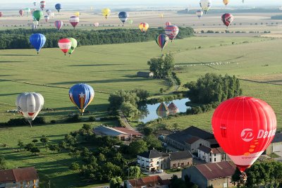 Lorraine Mondial Air Ballons 2009 - Mon vol du matin du lundi 27 juillet