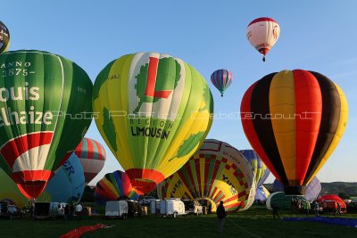 Hottolfiades 2010 - Rassemblement de ballons à Hotton - Vol du samedi matin
