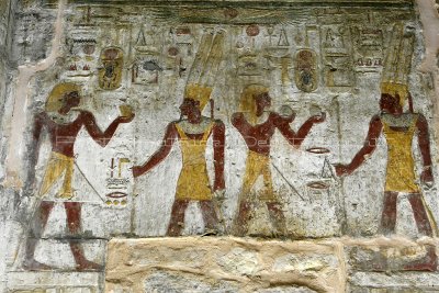 Egypte 2010 - Visite des temples du site d'Amada / Nasser lake : visiting temples of Amada
