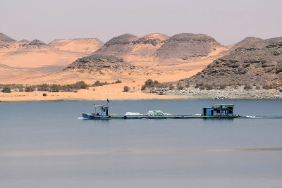 Egypte 2010 - Paysages du lac Nasser / Nasser lake landscapes