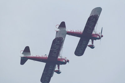 Meeting arien de la Fert-Alais 2008 - Les wing walkers du team Guinot