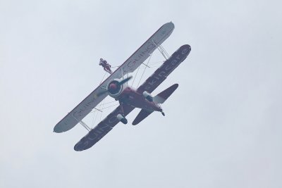 Meeting arien de la Fert-Alais 2008 - Les wing walkers du team Guinot