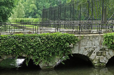 Visite du parc du chteau de Courances dans l'Essonne