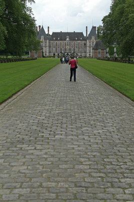 Visite du parc du chteau de Courances dans l'Essonne