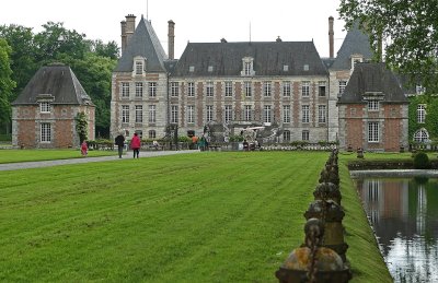 Visite du parc du chteau de Courances dans l'Essonne