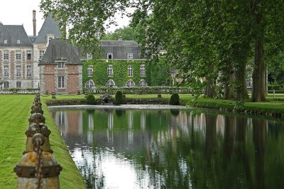2008 - Visite du parc du château de Courances dans l'Essonne