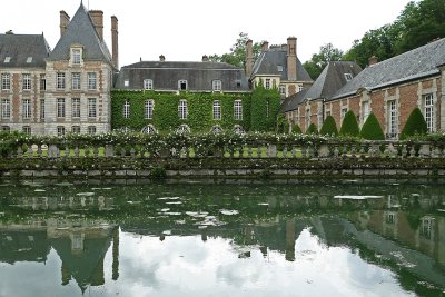 Visite du parc du chteau de Courances dans l'Essonne