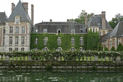 Visite du parc du chteau de Courances dans l'Essonne