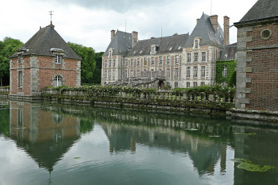 Visite du parc du chteau de Courances dans l'Essonne