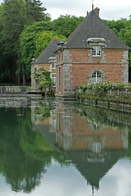 Visite du parc du chteau de Courances dans lEssonne