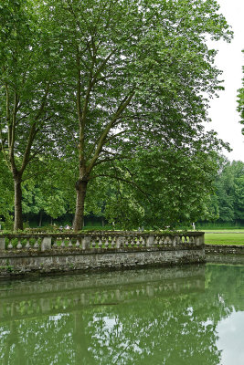 Visite du parc du chteau de Courances dans l'Essonne