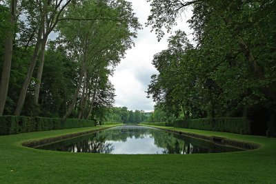 Visite du parc du chteau de Courances dans l'Essonne