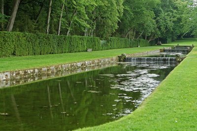 Visite du parc du chteau de Courances dans lEssonne