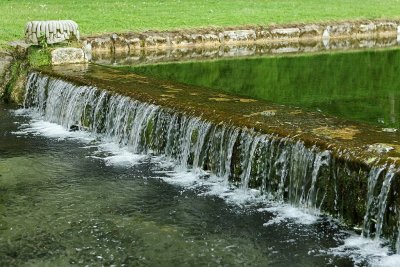 Visite du parc du chteau de Courances dans l'Essonne