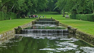 Visite du parc du chteau de Courances dans l'Essonne