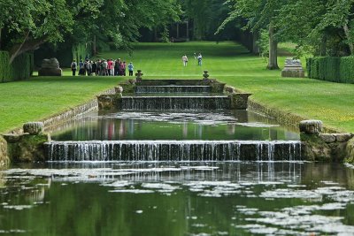 Visite du parc du chteau de Courances dans l'Essonne