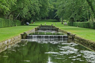 Visite du parc du chteau de Courances dans l'Essonne