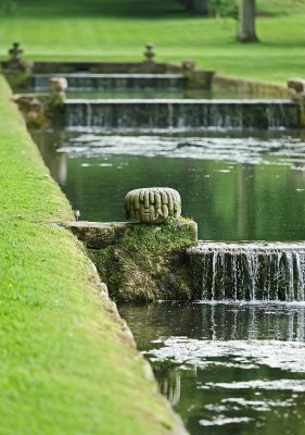 Visite du parc du chteau de Courances dans l'Essonne