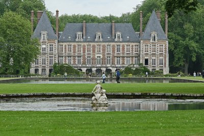 Visite du parc du chteau de Courances dans lEssonne