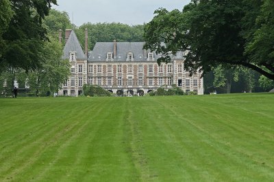 Visite du parc du chteau de Courances dans l'Essonne