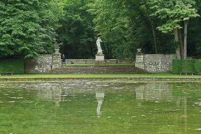 Visite du parc du chteau de Courances dans lEssonne