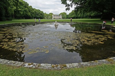 Visite du parc du chteau de Courances dans l'Essonne