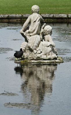 Visite du parc du chteau de Courances dans l'Essonne