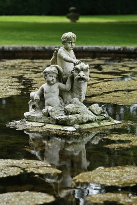 Visite du parc du chteau de Courances dans l'Essonne