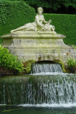 Visite du parc du chteau de Courances dans l'Essonne