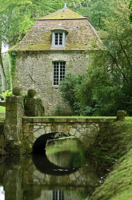 Visite du parc du chteau de Courances dans l'Essonne