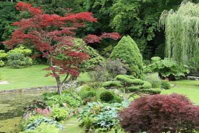 Visite du parc du chteau de Courances dans l'Essonne