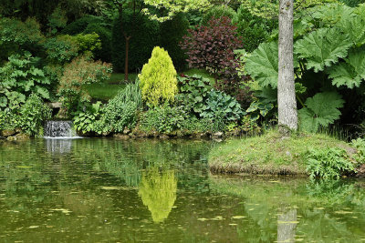 Visite du parc du chteau de Courances dans l'Essonne