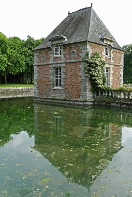 Visite du parc du chteau de Courances dans l'Essonne