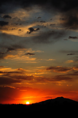 Estrella Mountains Sunset