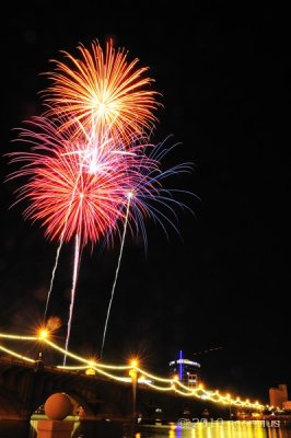 Tempe Town Lake Fireworks