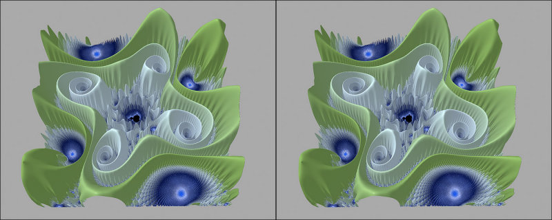 Spiral Mandlebrot crosseye stereogram