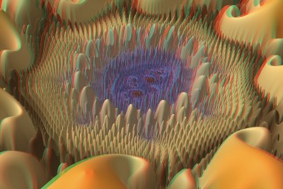 Mesh Julia anaglyph