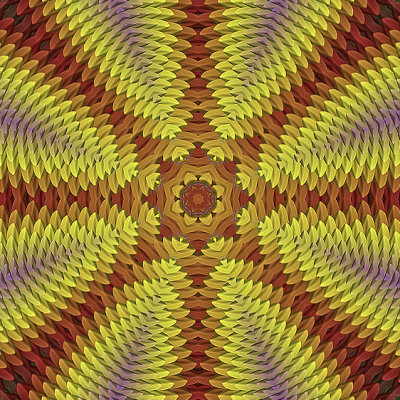 Spiky kaleidoscope