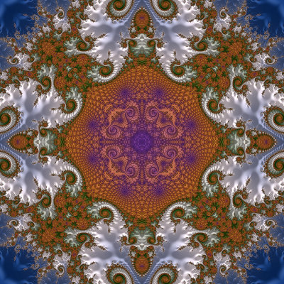 Flaked kaleidoscope