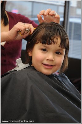 Maria gets a Haircut.