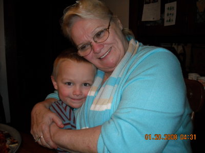 me and Baily Bug my grandson