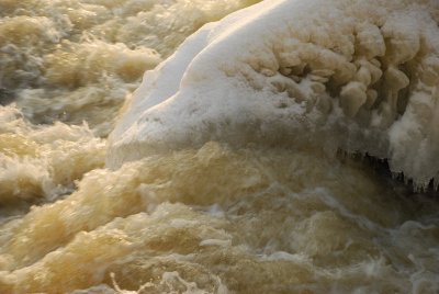 Le barrage de glace